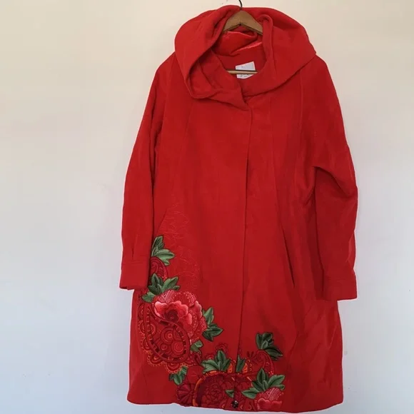 W.S.F.M. Red Coat With Little Red Riding Hoodie